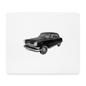 Wolga GAZ M 21 Pkw UDSSR Rußland Sowjetunion - Mousepad (Querformat) - Weiß - Vorne
