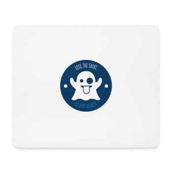 Verlier das Hemd, du Dreck platzt heraus - Mousepad (Querformat) - Weiß - Vorne