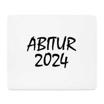 Abitur 2024 - Mousepad (Querformat) - Weiß - Vorne