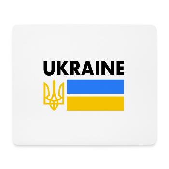 Ukraine - Mouse Pad (horizontal) - white - Front
