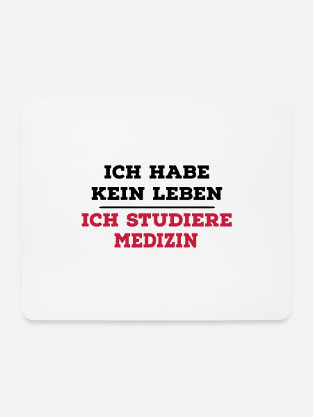 Medizin - Mousepad (Querformat) - Weiß