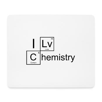 I Love Chemistry - Mouse Pad (horizontal) - white - Front