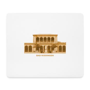 Bad Kissingen, Kurbad Unterfranken, Bavière - Tapis de souris (format paysage) - blanc - Devant