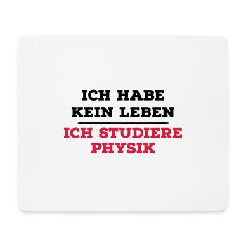 Physik - Mousepad (Querformat) - Weiß - Vorne