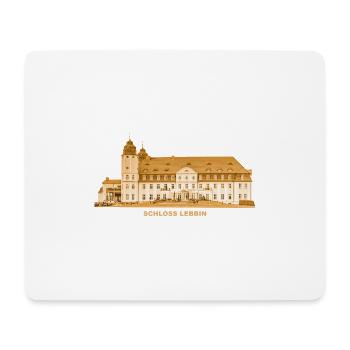 Lebbin Schloss Fleesensee Rügen Mecklenburg Baltic Sea - Mouse Pad (horizontal) - white - Front