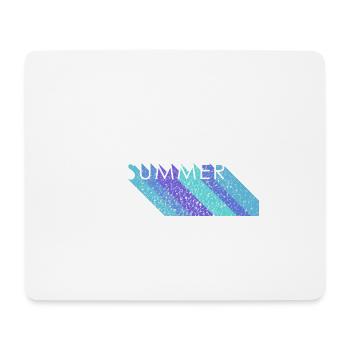 summer - Mousepad (Querformat) - Weiß - Vorne