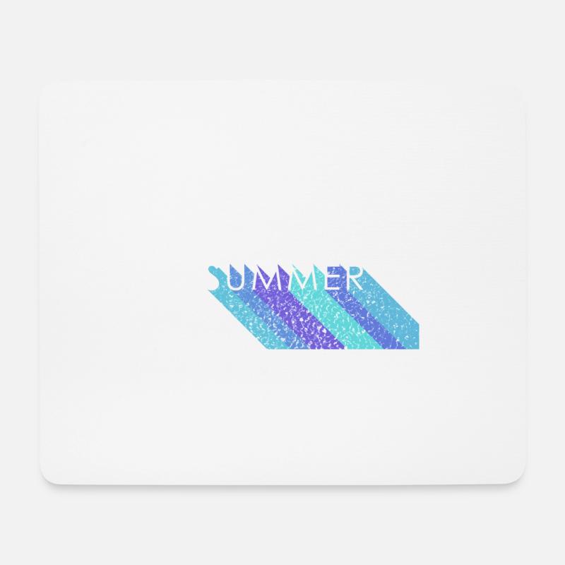 ronfleur - Tapis de souris (format paysage) - blanc