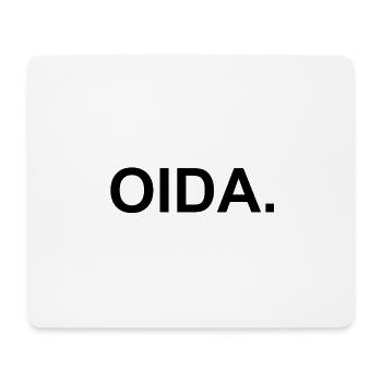 OIDA Wien Dialekt Österreich Geschenk Idee - Mousepad (Querformat) - Weiß - Vorne