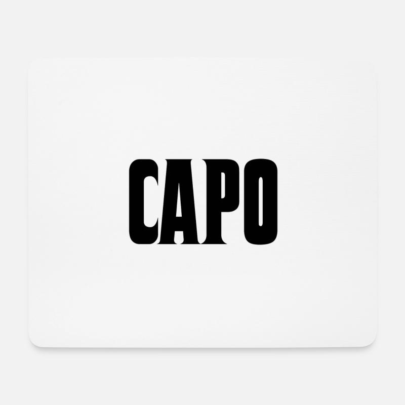 capo - Mousepad (Querformat) - Weiß
