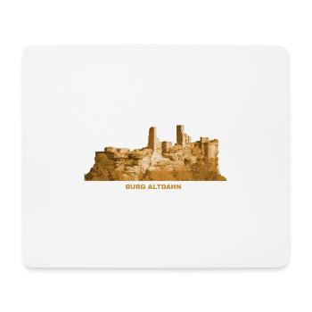 Château d’Altdahn ruine Forêt du Palatinat Rhénanie-Palatinat - Tapis de souris (format paysage) - blanc - Devant