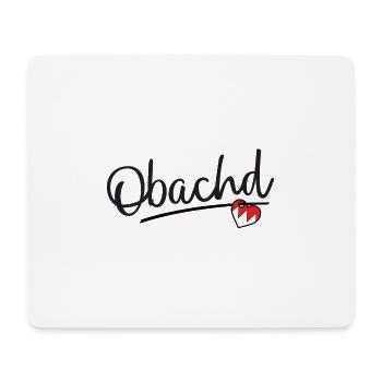 Obachd - Mouse Pad (horizontal) - white - Front