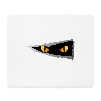 creature eyes Monster augen - Mousepad (Querformat) - Weiß - Vorne