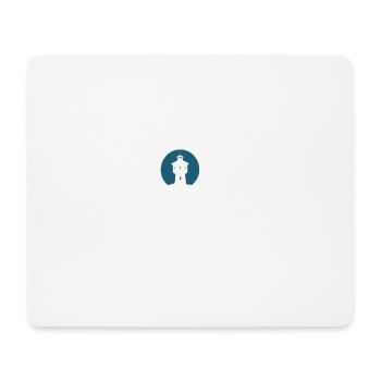 Moin Langeoog - Mousepad (Querformat) - Weiß - Vorne