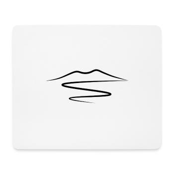 Mount Vesuvius - Mouse Pad (horizontal) - white - Front
