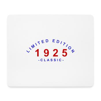 1925, Limited Edition - Mousepad (Querformat) - Weiß - Vorne