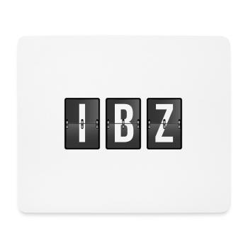 IBZ Ibiza Shirt / Destination Shirt - Mousepad (Querformat) - Weiß - Vorne