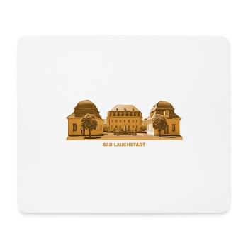 Bad Lauchstädt, Goethestadt, Saale, Saxony-Anhalt - Mouse Pad (horizontal) - white - Front