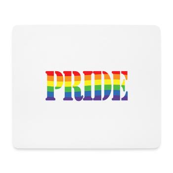 Rainbow Pride - Mousepad (Querformat) - Weiß - Vorne