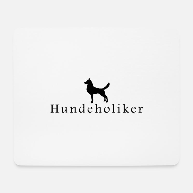 Hund Hundeliebhaber - Mousepad (Querformat) - Weiß