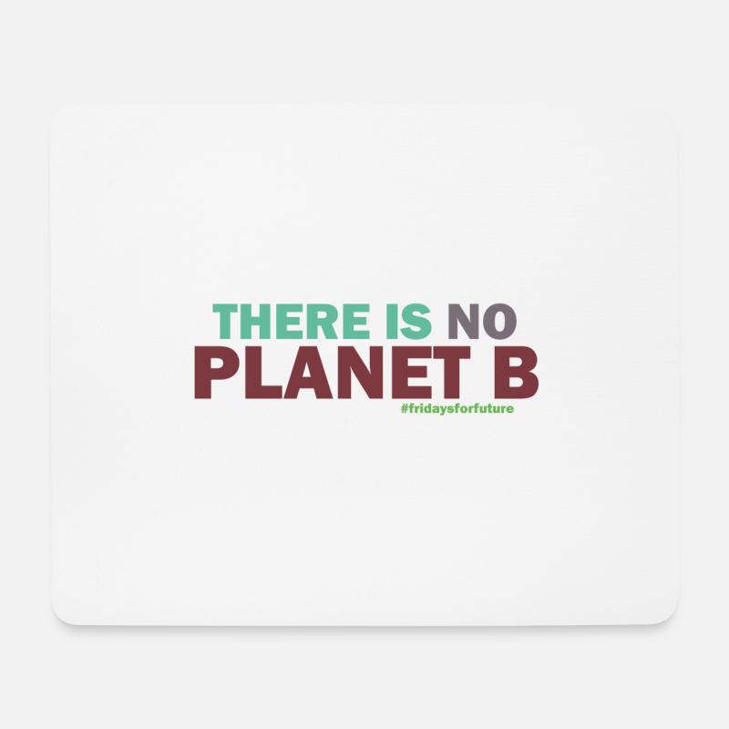 Fridays For Future - Mousepad (Querformat) - Weiß