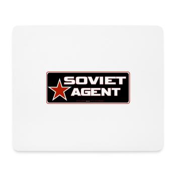 DFTS004 agent soviétique - Tapis de souris (format paysage) - blanc - Devant