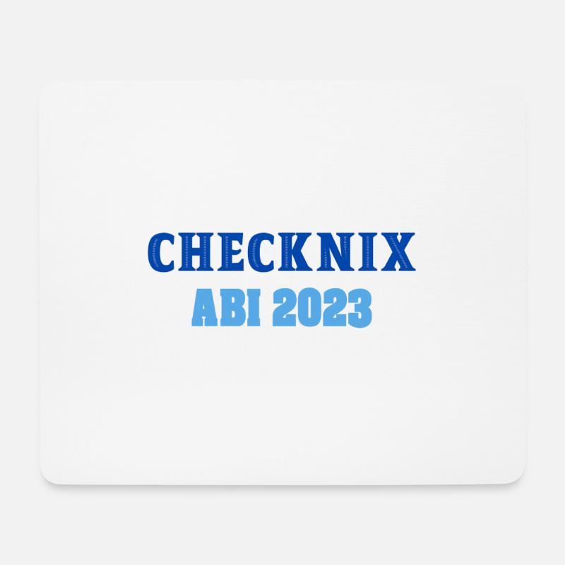 Checknix ABI 2023 - Mouse Pad (horizontal) - white