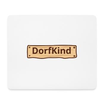 DorfKind - Mousepad (Querformat) - Weiß - Vorne