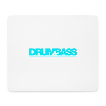 Drum&Bass - Mousepad (Querformat) - Weiß - Vorne