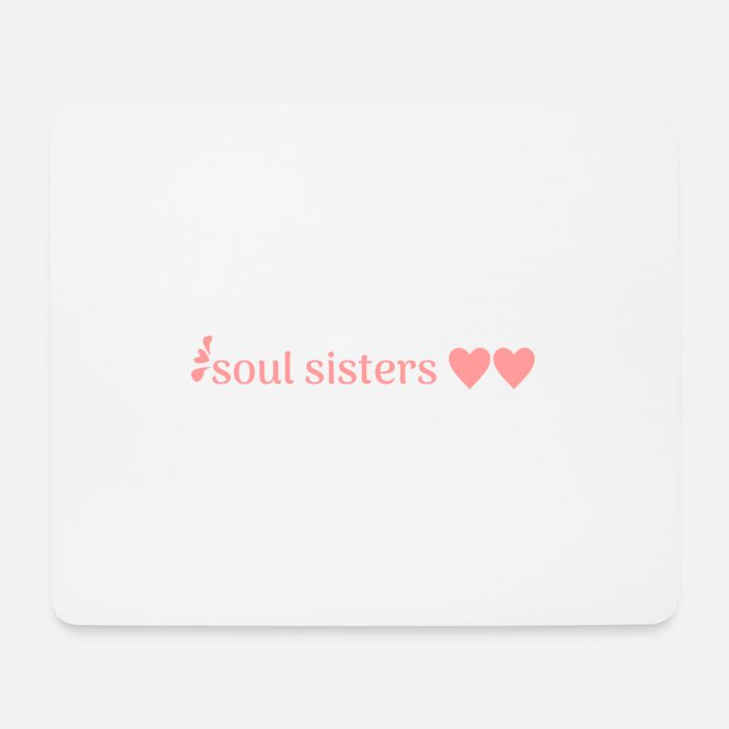 Freunde - Mousepad (Querformat) - Weiß