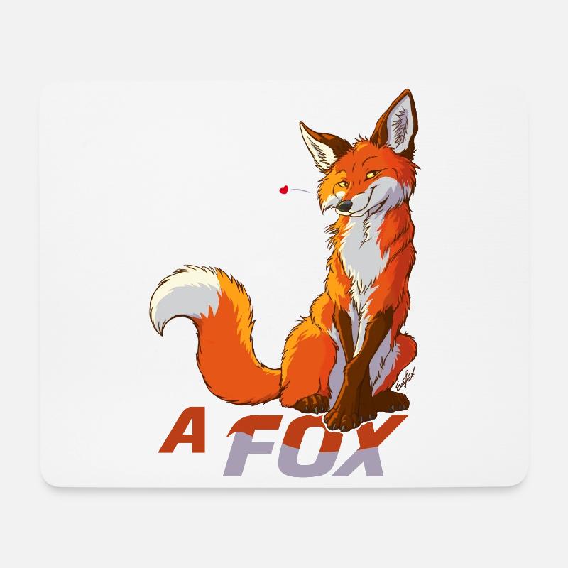 Sei immer du selbst, sei Fuchs - Mousepad (Querformat) - Weiß