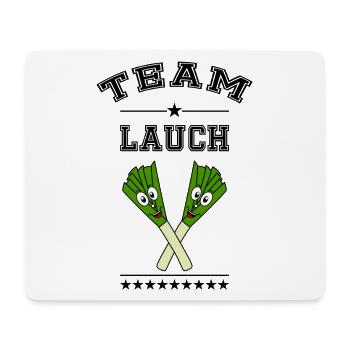 Team Lauch - Mousepad (Querformat) - Weiß - Vorne