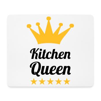 Kitchen Queen - Mouse Pad (horizontal) - white - Front