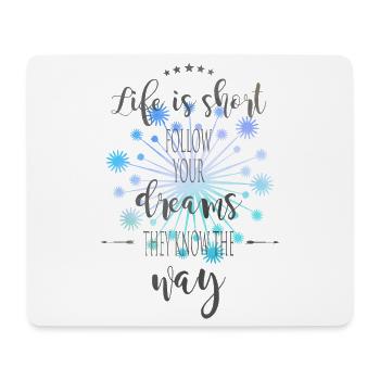 dandelion - Mouse Pad (horizontal) - white - Front