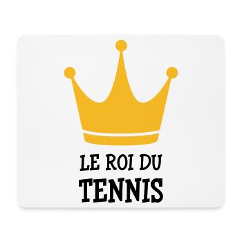 Tennis - Sport - Ball - Player - Game - Sportsman - Mousepad (Querformat) - Weiß - Vorne