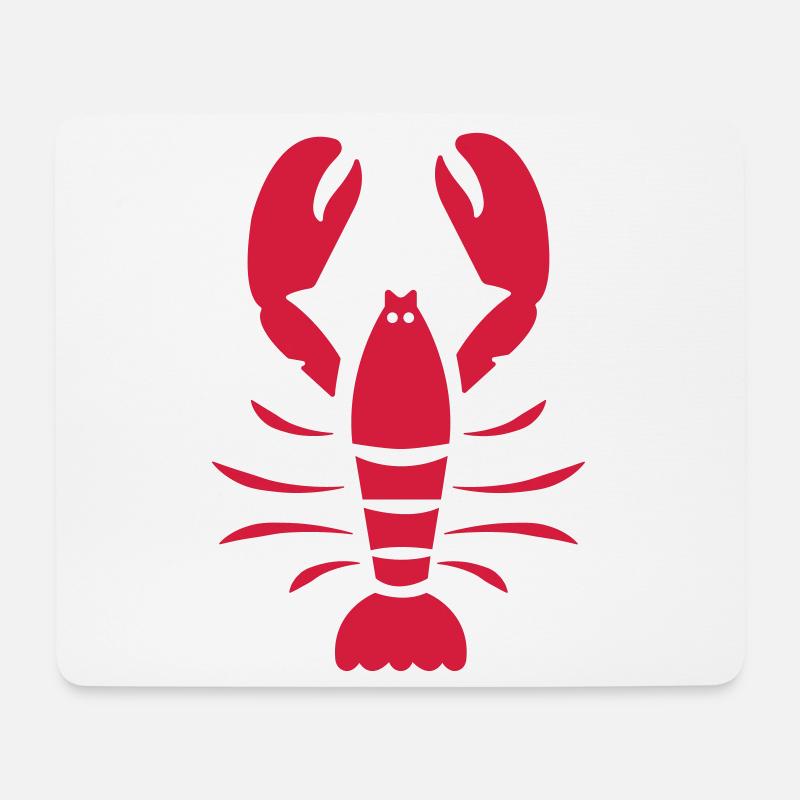 Lobster - Mouse Pad (horizontal) - white