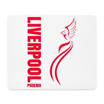 LIVERPOOL PHOENIX - Mousepad (Querformat) - Weiß - Vorne