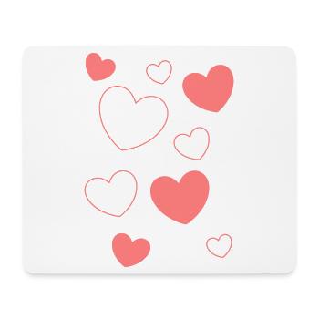 Cadeau pour la fête des mères : Idée de cadeau pour la fête des mères - Tapis de souris (format paysage) - blanc - Devant