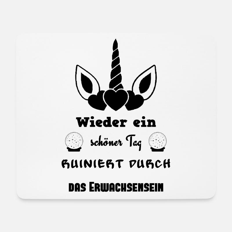 Ein schöner Tag - Mousepad (Querformat) - Weiß