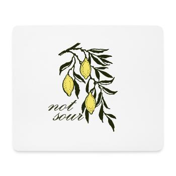 pas aigre - Tapis de souris (format paysage) - blanc - Devant