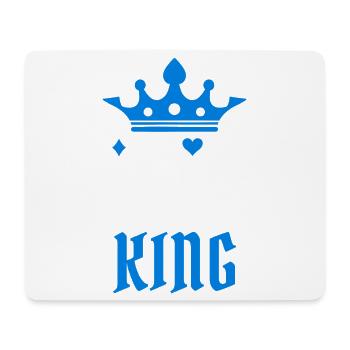 Joueurs professionnels jouer casino poker roi poker tour - Tapis de souris (format paysage) - blanc - Devant