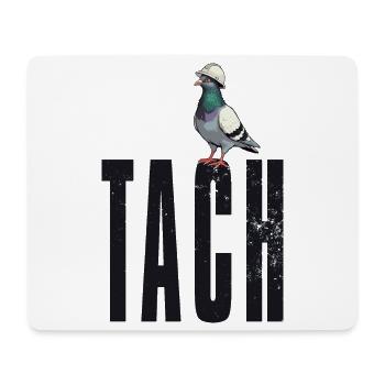 Tach Ruhrpott Taube Begrüßung Traditionell - Mousepad (Querformat) - Weiß - Vorne