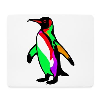 Pingouin - Tapis de souris (format paysage) - blanc - Devant