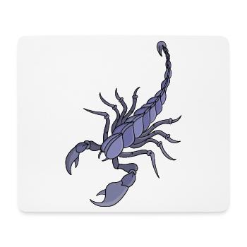 Skorpion - Mousepad (Querformat) - Weiß - Vorne