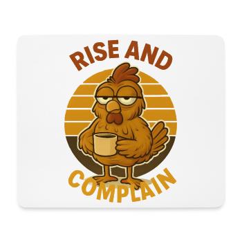 Huhn Humor - Mousepad (Querformat) - Weiß - Vorne