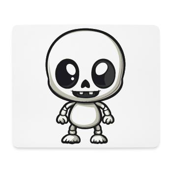Zombie Halloween Skeleton Comic - Mouse Pad (horizontal) - white - Front