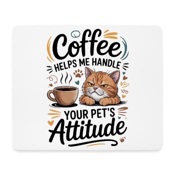 Funny vet med vet tech veterinarian gifts  - Mouse Pad (horizontal) - white - Front