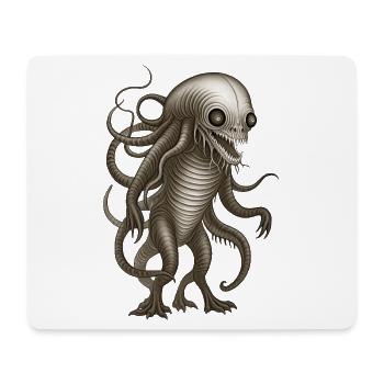 BUG #3 - dark hell - Tapis de souris (format paysage) - blanc - Devant