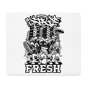 Breakdancing | B-Boy | Hip Hop - Mouse Pad (horizontal) - white - Front