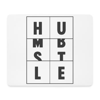 Bescheidener Hustle-Unternehmer Geschäftsmann Geschäftsmann Geschäftsmann - Mousepad (Querformat) - Weiß - Vorne