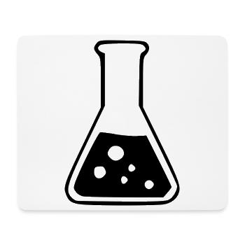 Test Tube Chemistry Chemist Gift - Mouse Pad (horizontal) - white - Front
